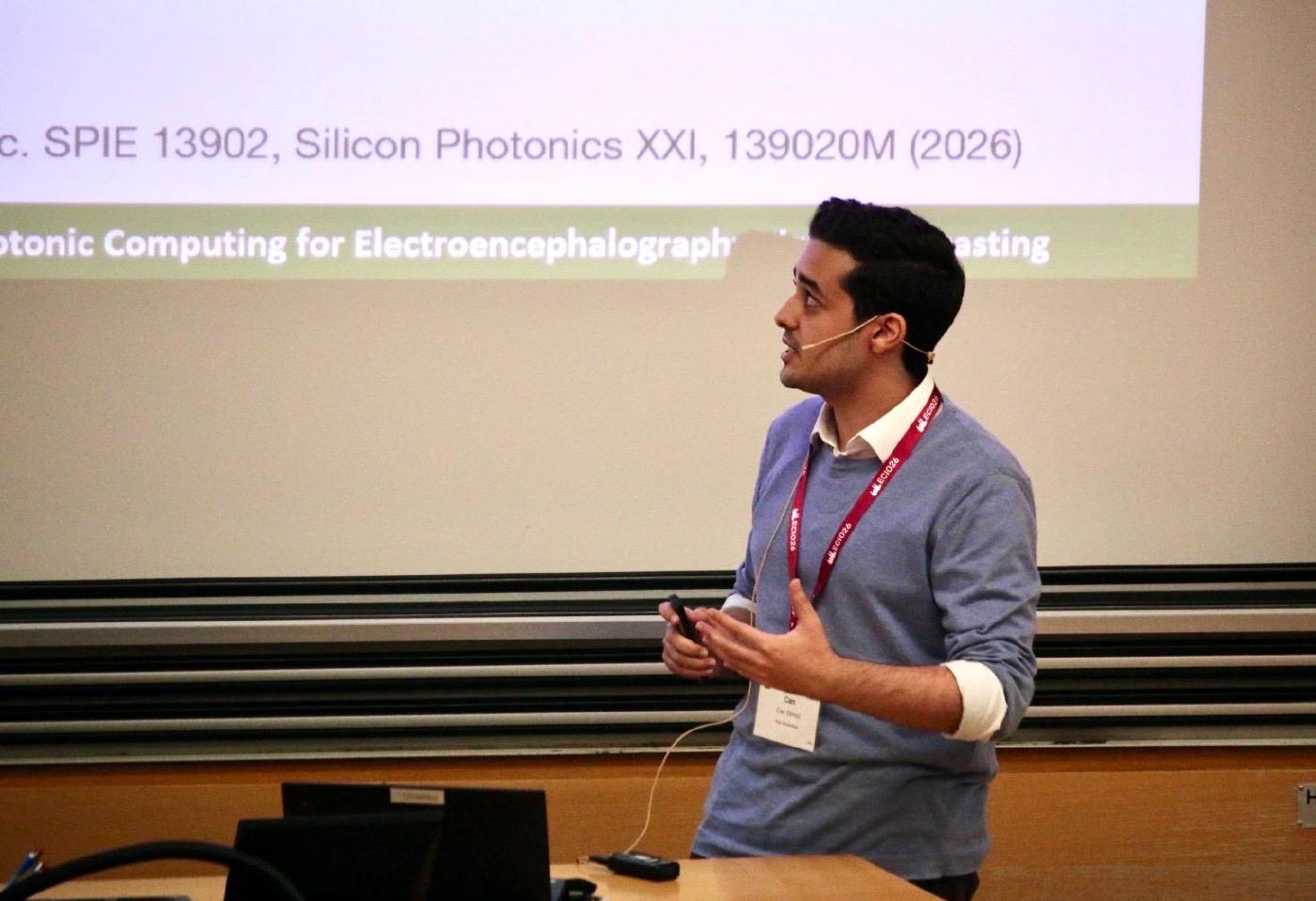 Can Dimici presenting at ECIO 2026